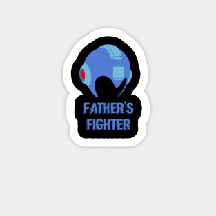 Father's Fighter Sticker